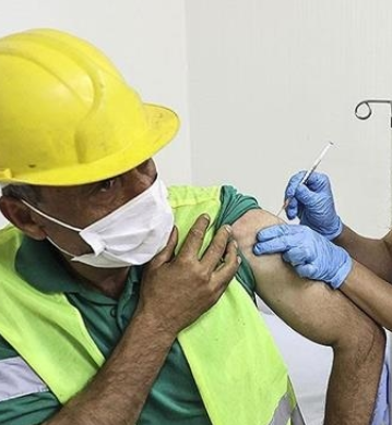 vaccination in construction