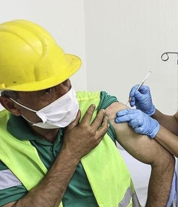 vaccination in construction